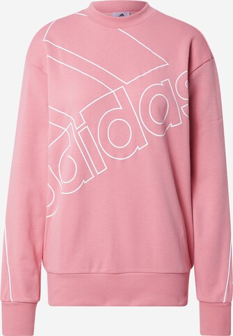 ADIDAS PERFORMANCE Sportsweatshirt in Pink: predná strana