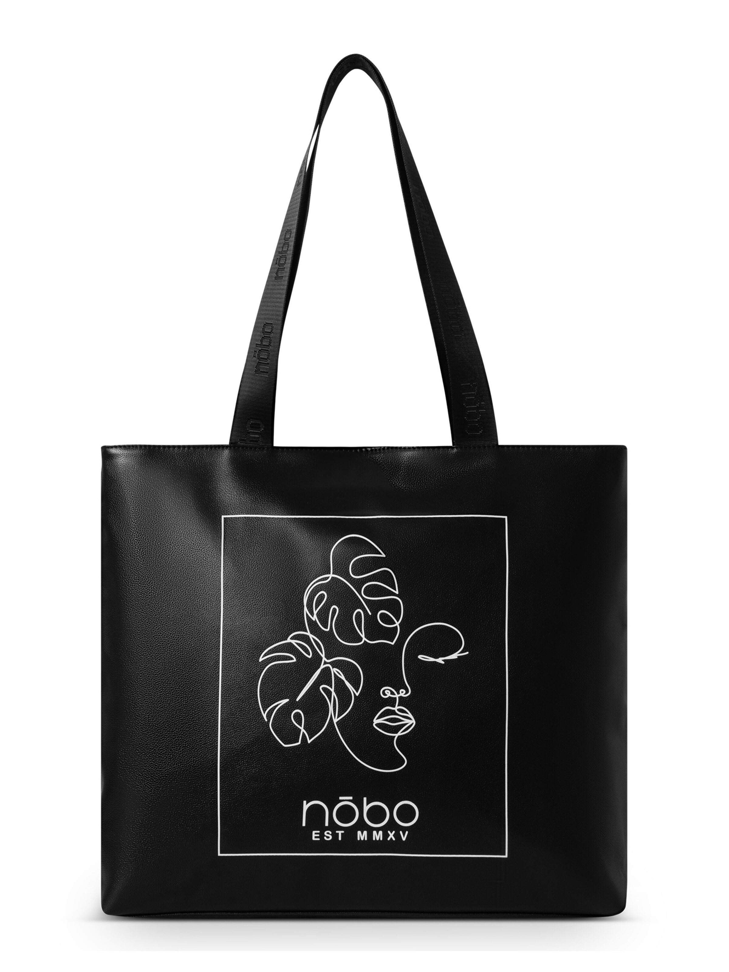 NOBO Shopper 'ASTRAIA' i sort: forside
