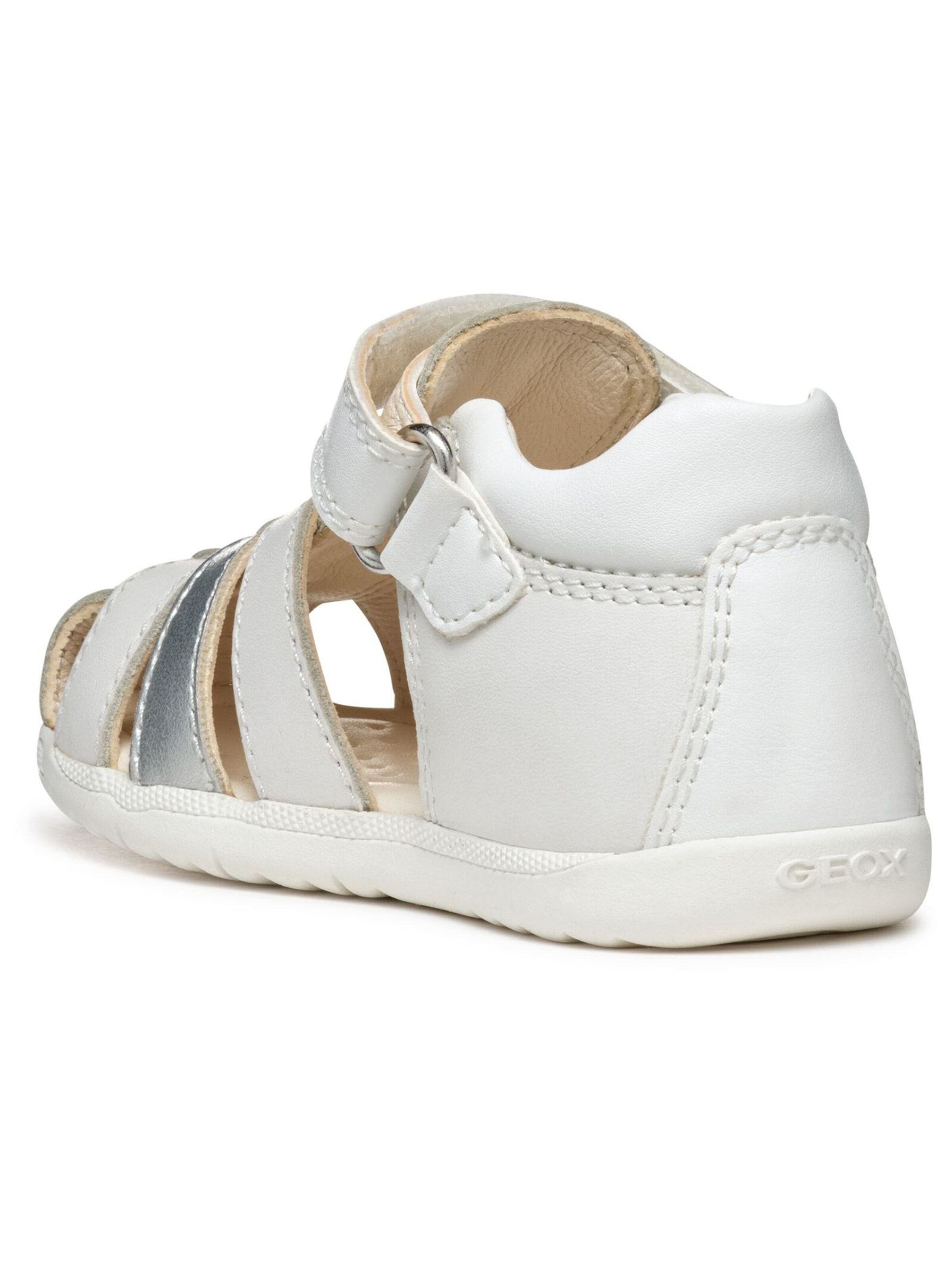 Calzatura aperta 'Maccnia' di GEOX in bianco