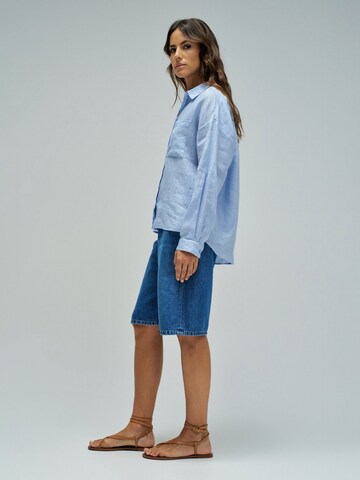 Salsa Jeans Blouse in Blauw