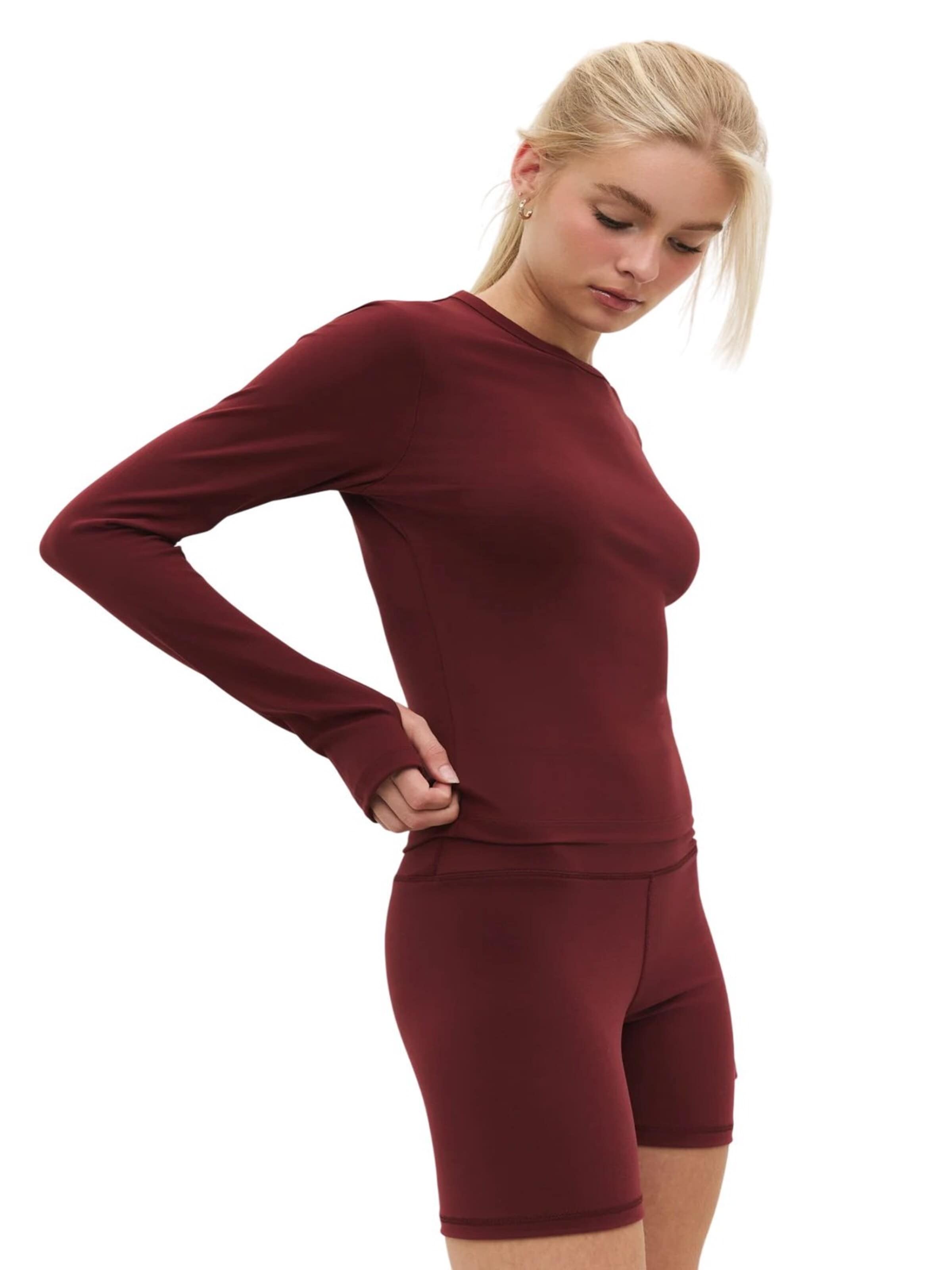 No Matter What Skinny Strumpfhose in Rot