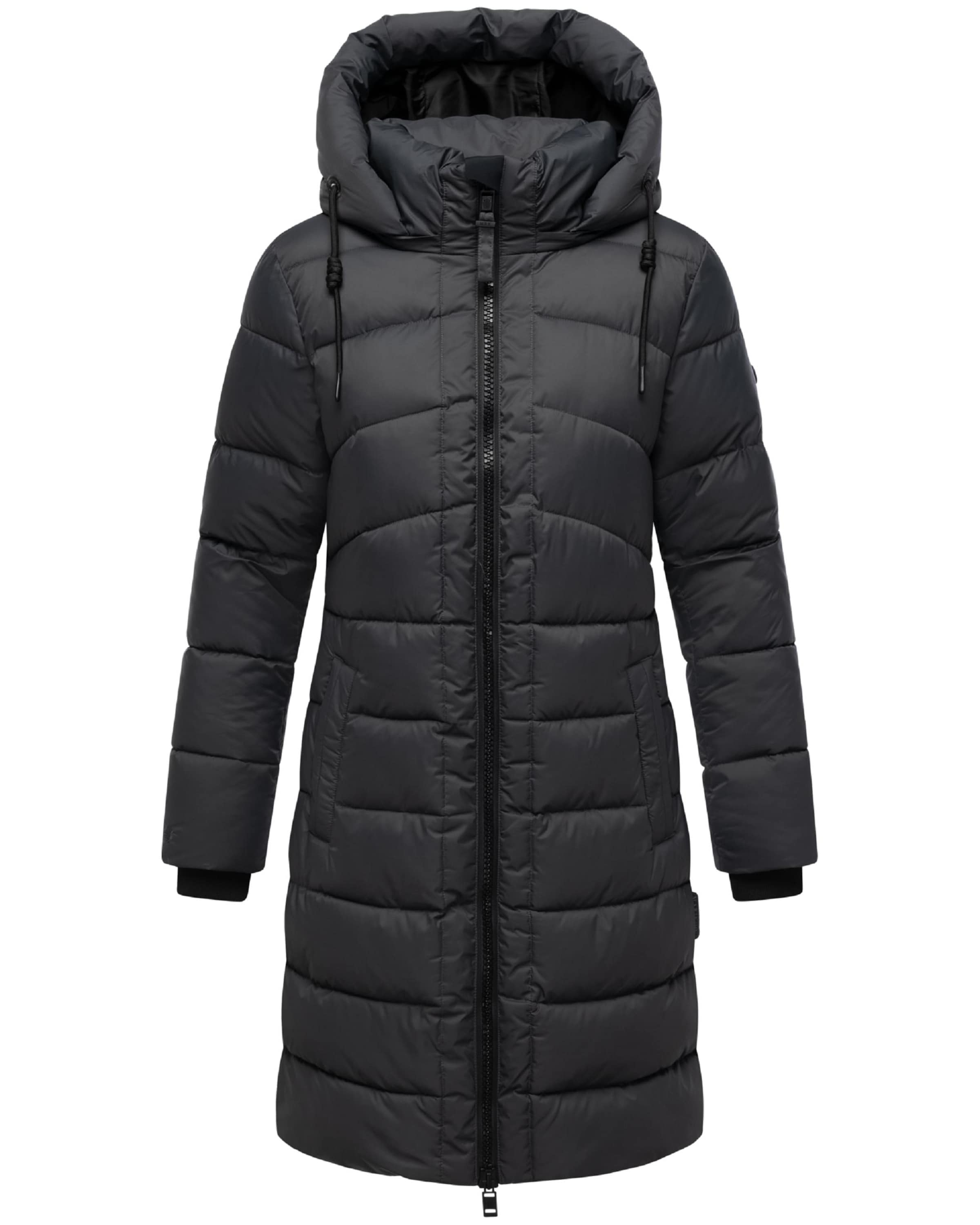 Cappotto invernale 'Kaltnäschen 16' di MARIKOO in nero: frontale