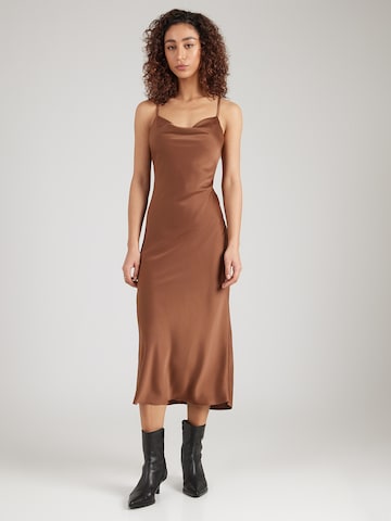 WAL G. Šaty 'CARA' - Hnedá: predná strana
