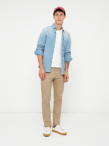 Coupe slim Pantalon 'ONSLOOM' Only & Sons en beige