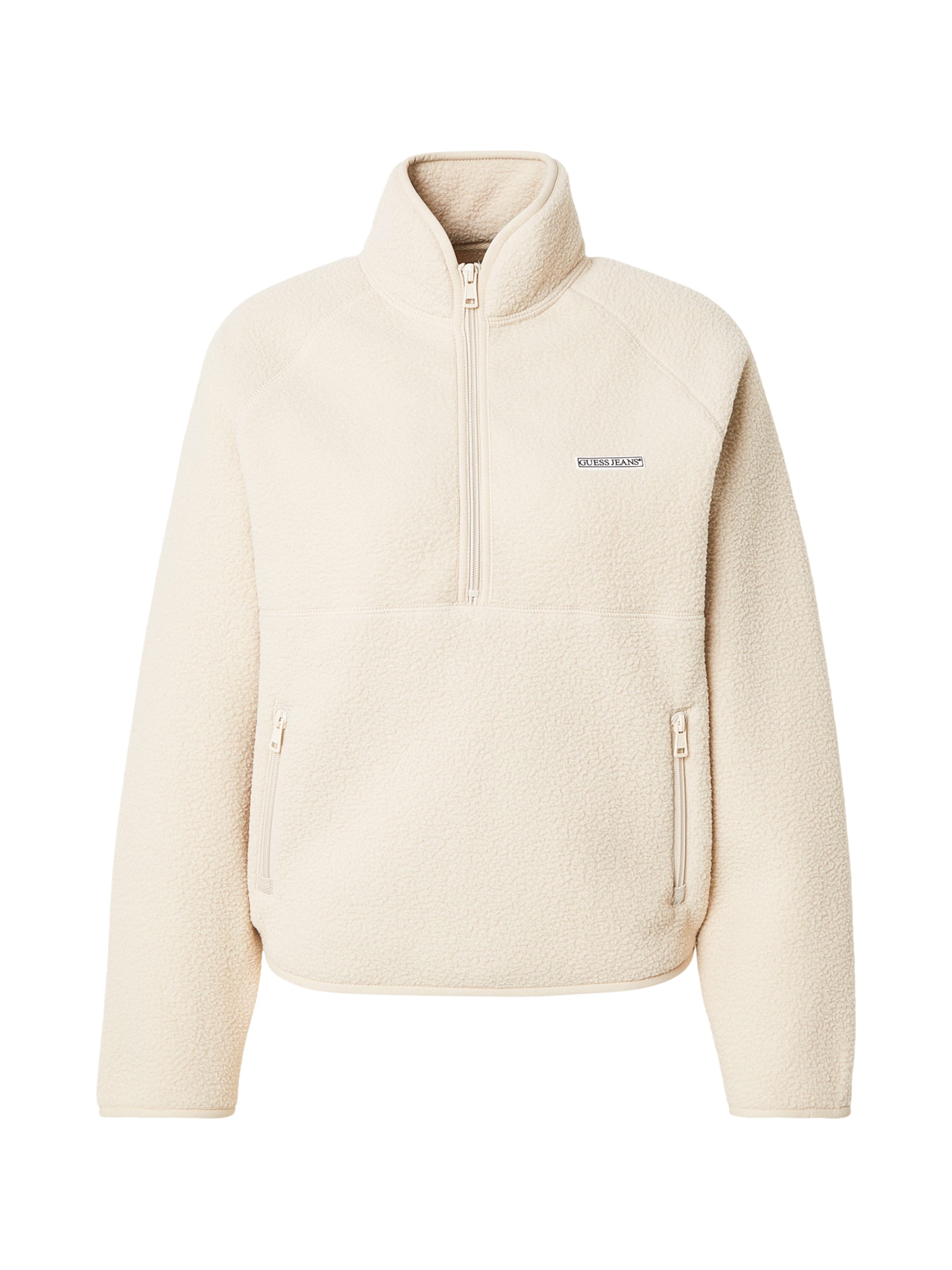 GUESS JEANS Tröja i beige: framsida