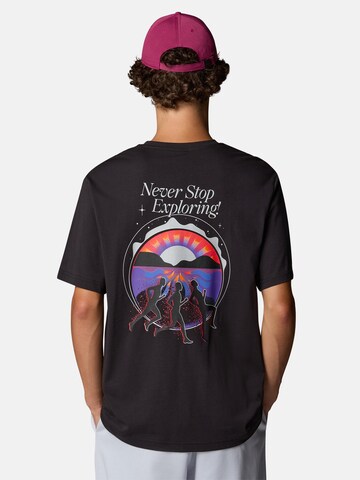 THE NORTH FACE Μπλουζάκι 'Never Stop' σε μαύρο: μπροστά