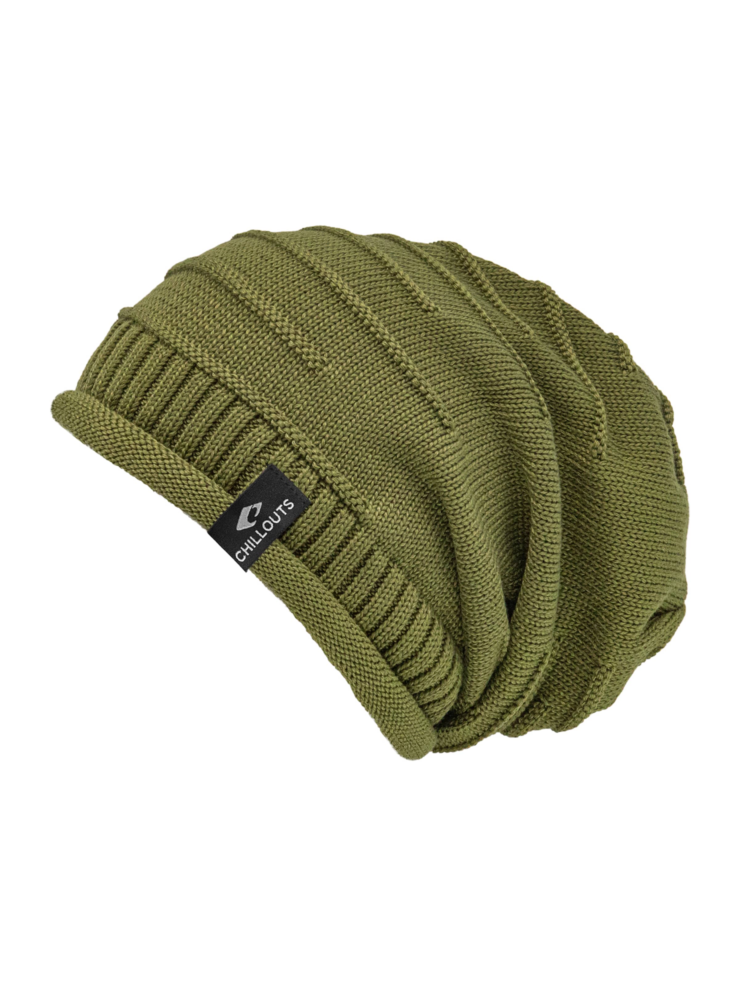 Bonnet 'Erik' chillouts en vert : devant