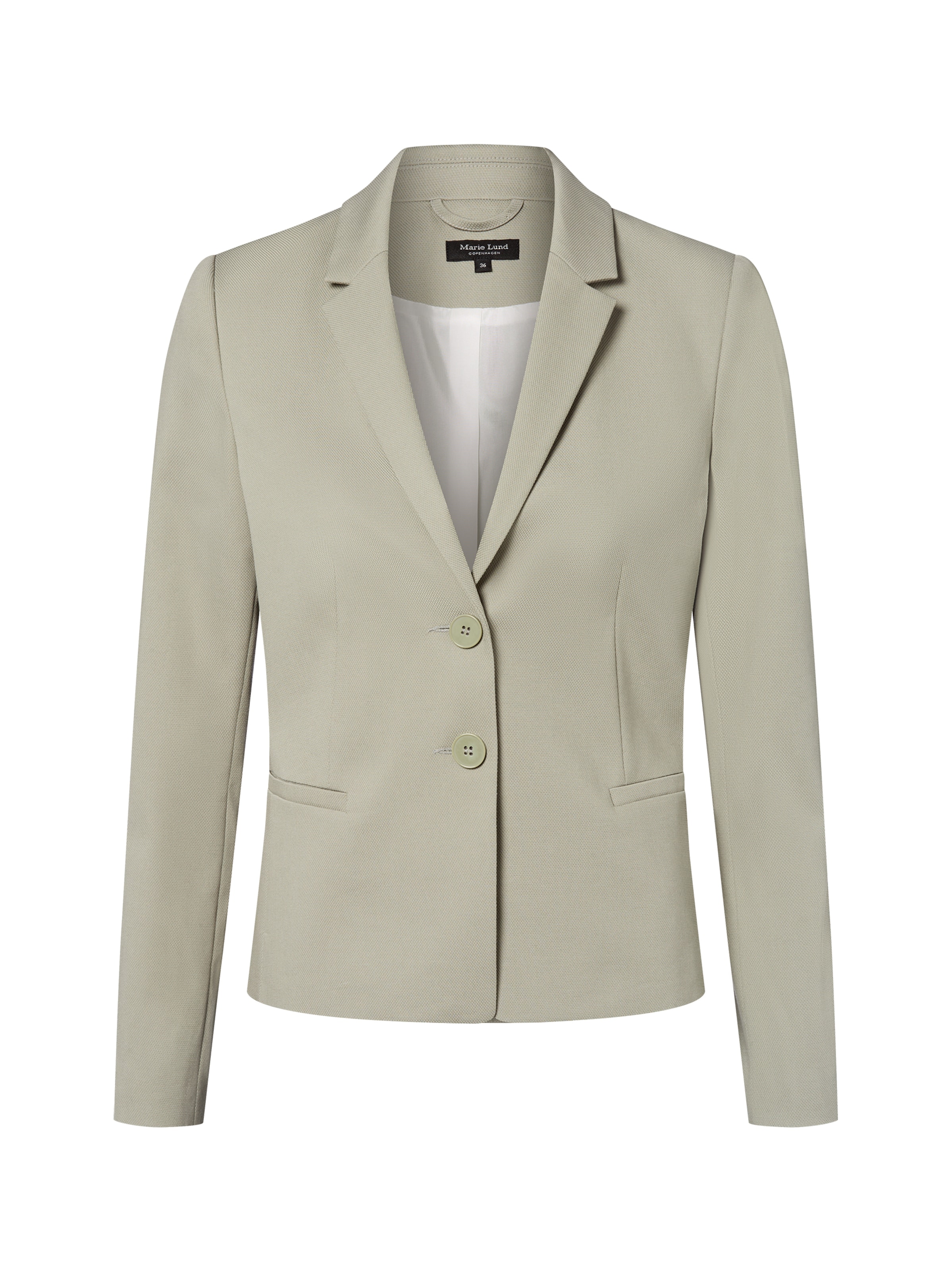 Marie Lund Blazers in Groen: voorkant