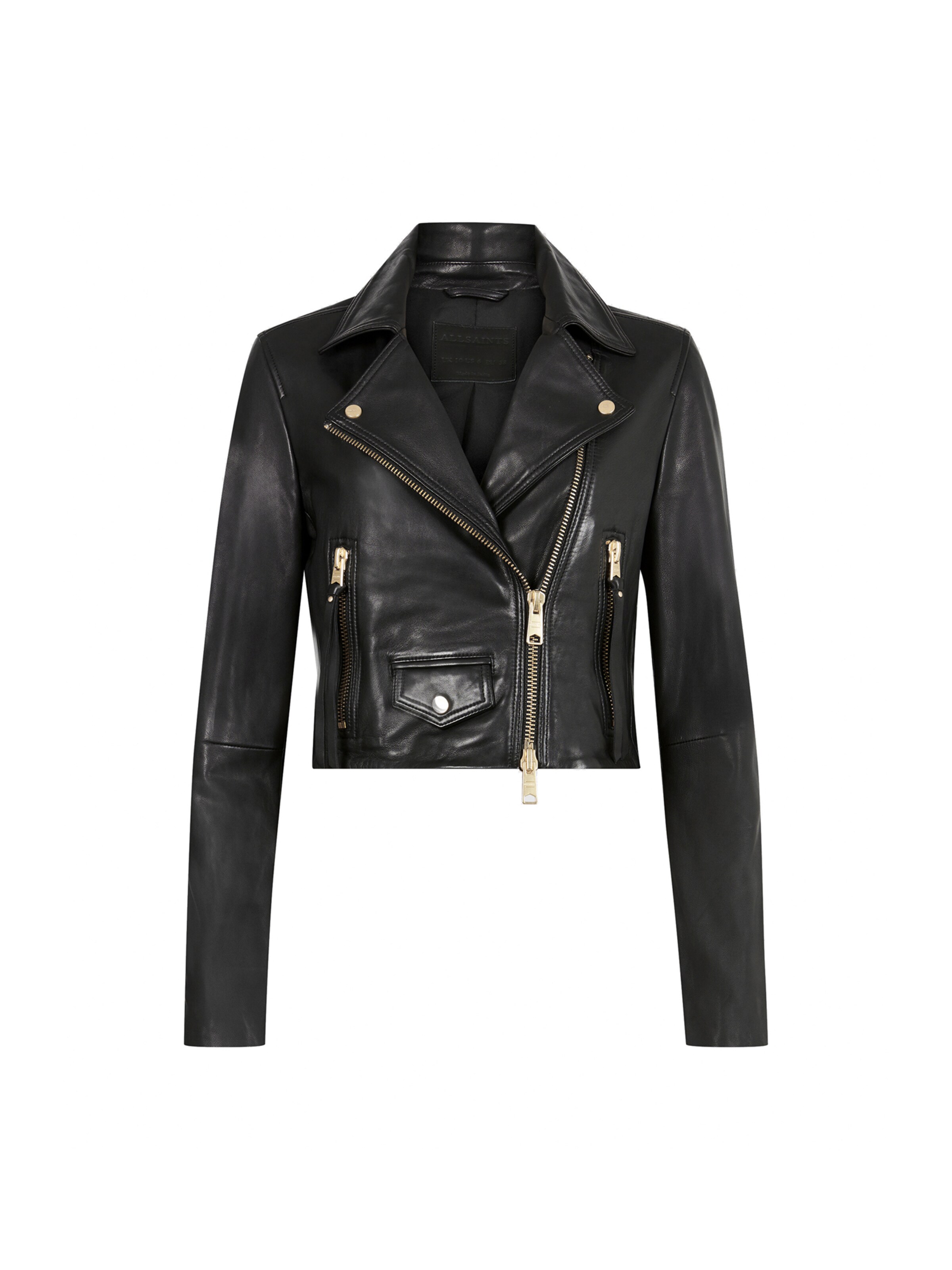 juoda AllSaints Demisezoninė striukė 'ELORA': priekis