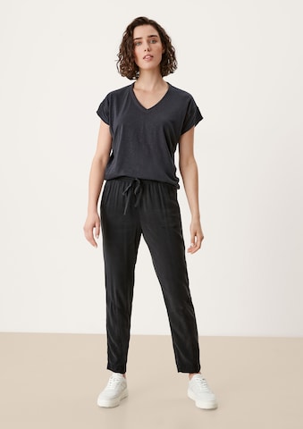 s.Oliver Tapered Pants in Black