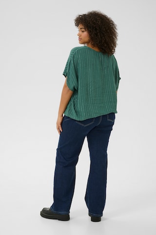 KAFFE CURVE - Blusa en verde