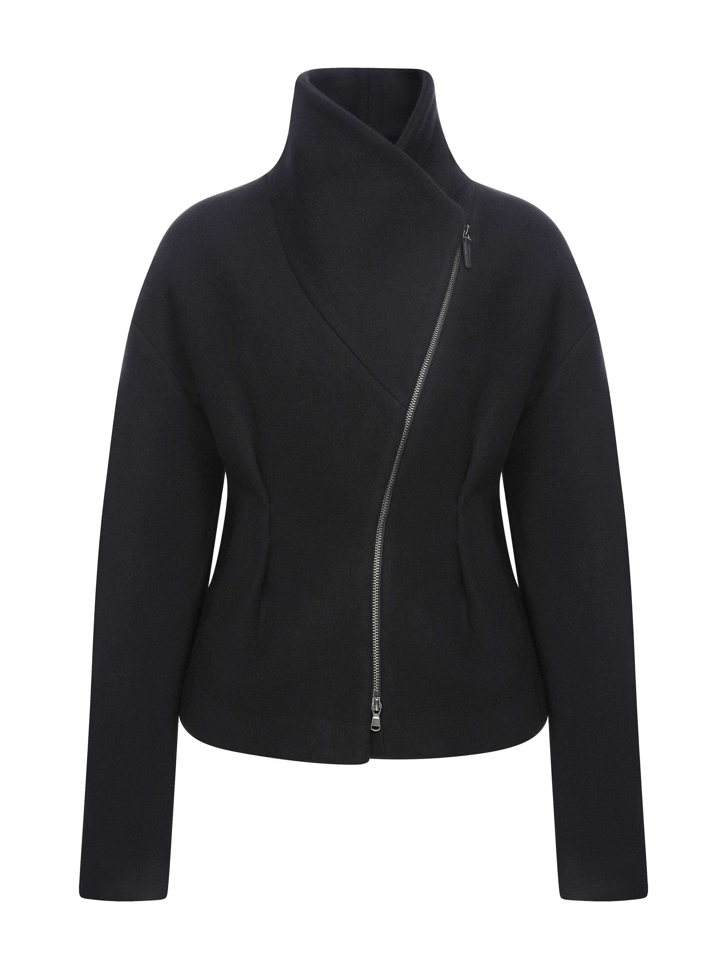 V S P Vinterjakke 'Sofia' i sort, Produktvisning