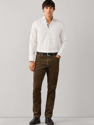 Hackett London Regular fit Button Up Shirt in White