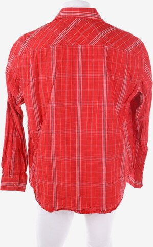 s.Oliver Button Up Shirt in XXL in Red