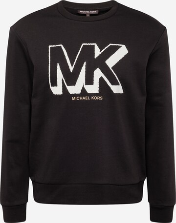 Sweat-shirt Michael Kors en noir : devant