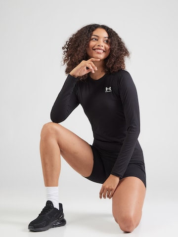 UNDER ARMOUR - Camiseta funcional 'Authentics' en negro