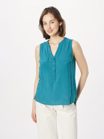 Ragwear Blouse 'ROMANNA' in Blue: front