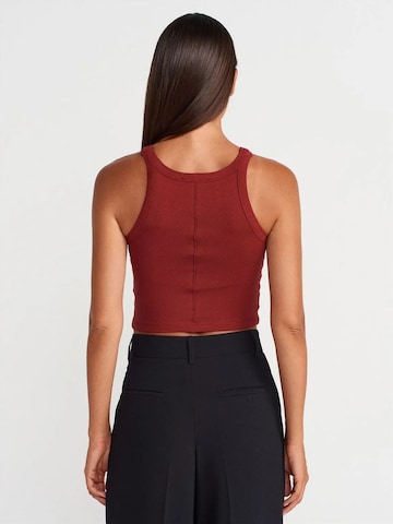 Dilvin - Top em vermelho