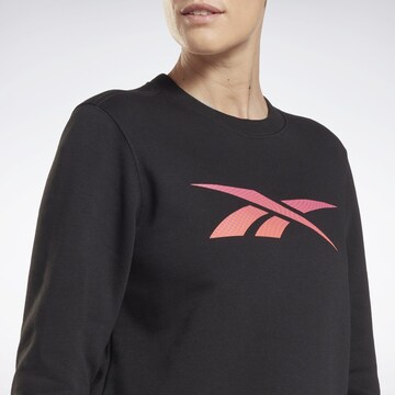 Reebok Sportsweatshirt i svart