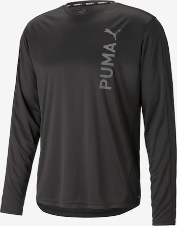 PUMA Performance Shirt in Black: front