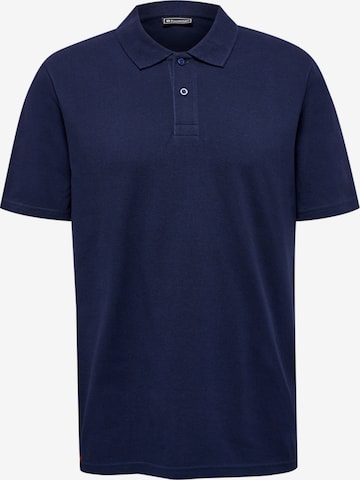 Hummel Shirt in Blauw: voorkant