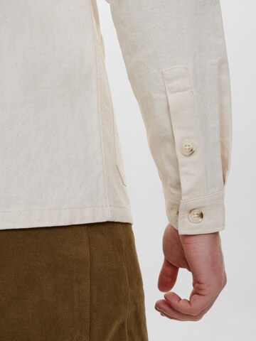 Dxnmxrk Shirt 'DxEctor' in Beige