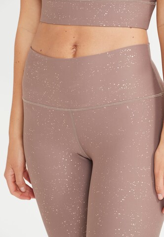 Athlecia Regular Tights 'Thinky' in Beige
