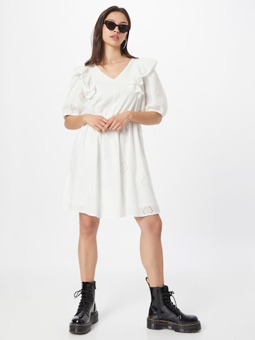 Robe-chemise ONLY en blanc