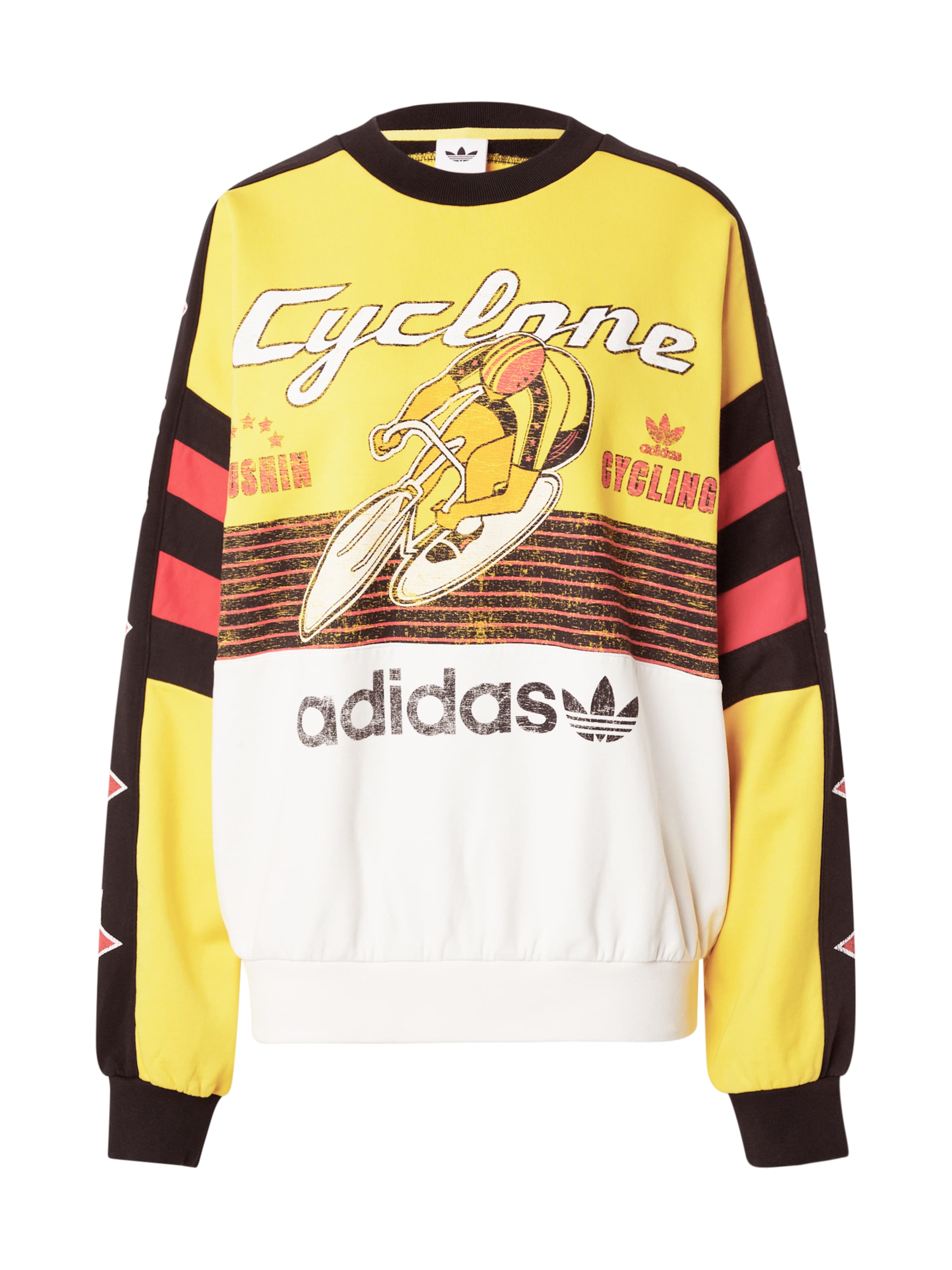 ADIDAS ORIGINALS Μπλούζα φούτερ σε κίτρινο: μπροστά