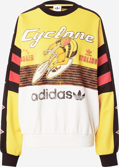 Megztinis be užsegimo iš ADIDAS ORIGINALS, spalva – ruda / geltona / raudona / juoda, Prekių apžvalga