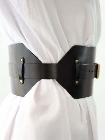 Haute Cuir Riem in Zwart