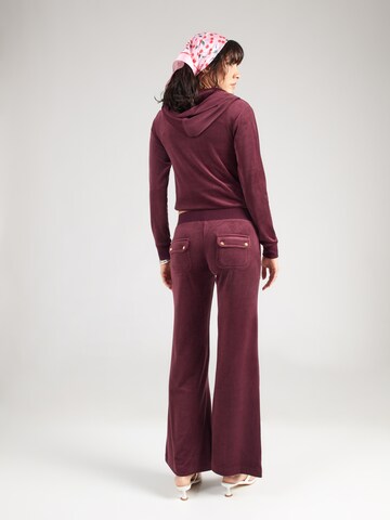 Juicy Couture - Acampanado Pantalón 'Layla' en rojo