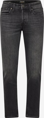 JACK & JONES Regular Jeans 'Mike' i svart: framsida