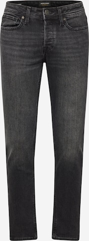 JACK & JONES Regular Jeans 'Mike' i svart: framsida