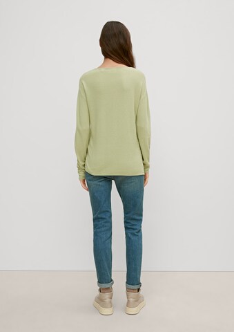 Pullover di comma casual identity in verde