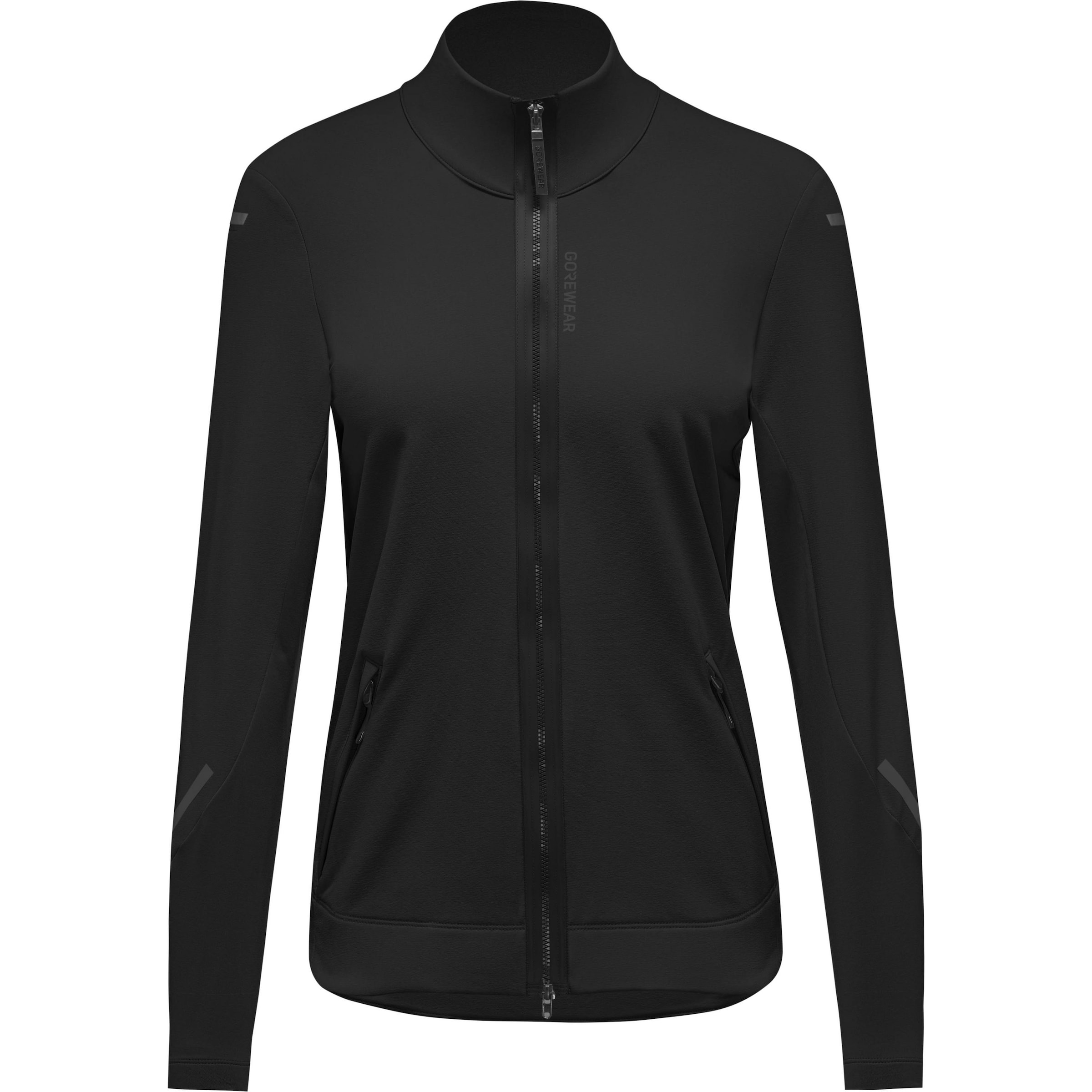 GORE WEAR Laufjacke 'Concurve' in Schwarz: Vorderseite
