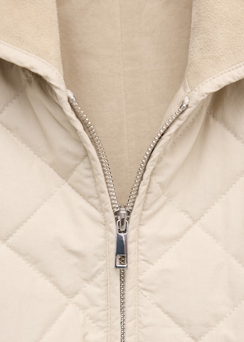 Veste mi-saison MANGO en beige