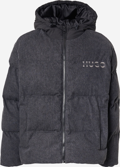 Žieminė striukė 'Bowan254W1' iš HUGO, spalva – rusvai pilka / juodo džinso spalva, Prekių apžvalga