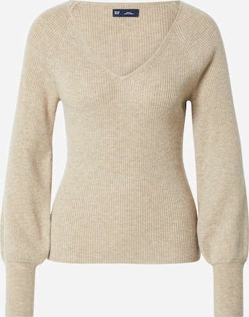 Pull-over GAP en beige : devant