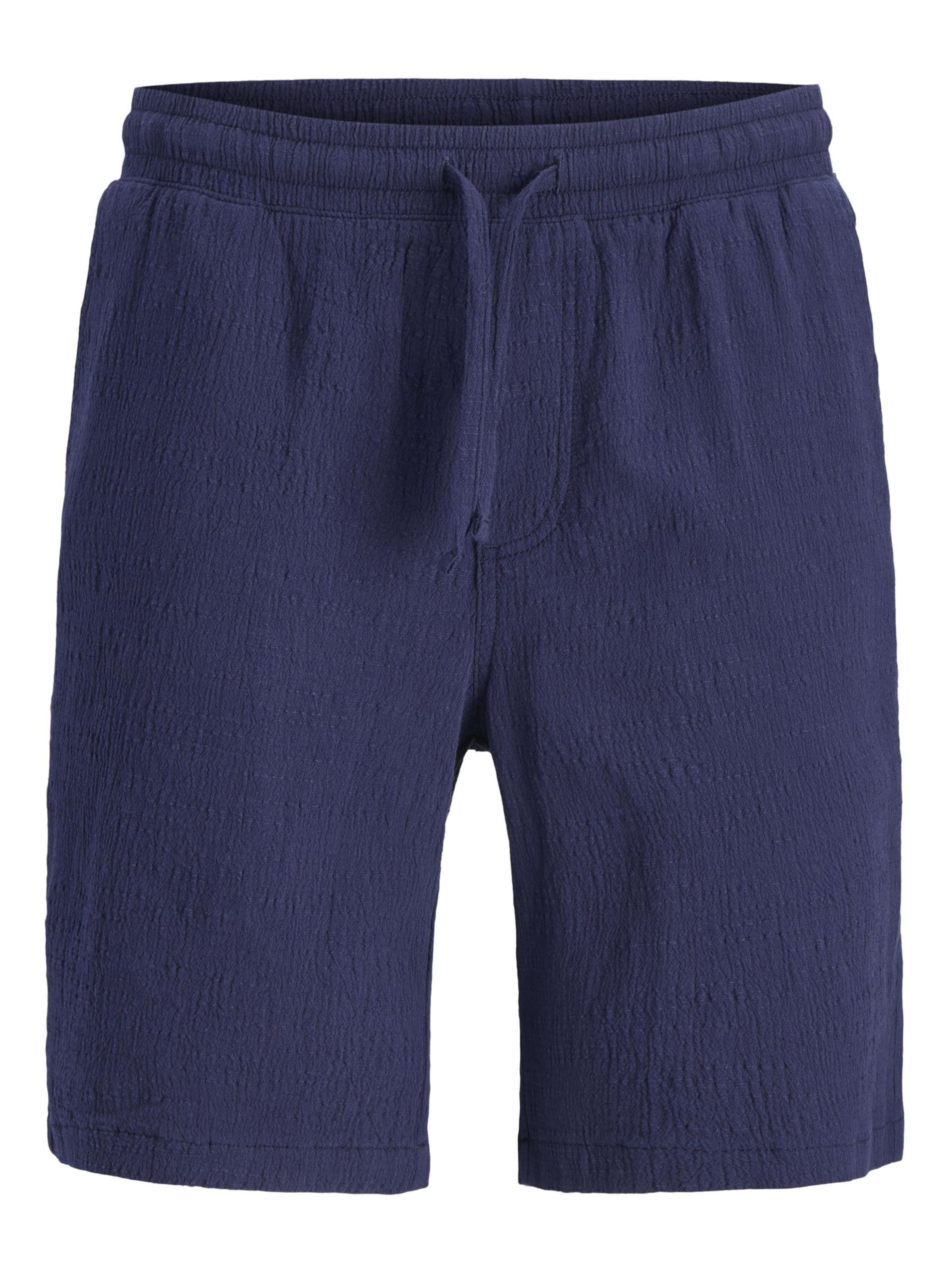 Loosefit Pantalon Jack & Jones Junior en bleu : devant