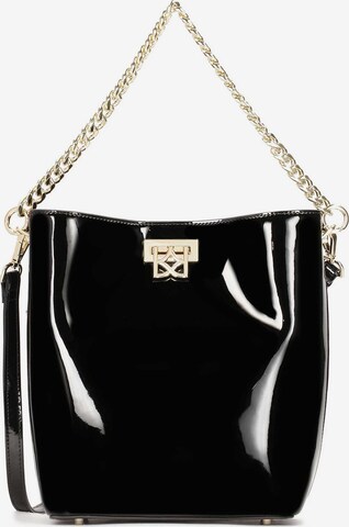 Kazar Handbag in Black: front