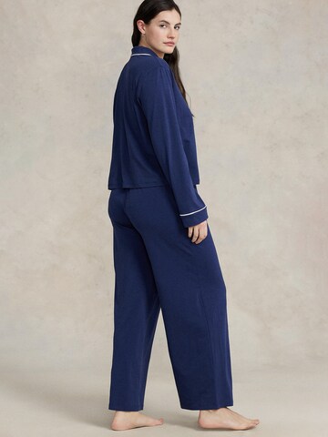 Polo Ralph Lauren Pajama ' Long Sleeve Set ' in Blue