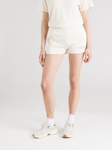 ELLESSE regular Bukser 'Engelberg' i hvid: forside