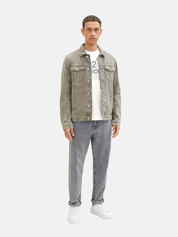 TOM TAILOR T-Shirt in Weiß