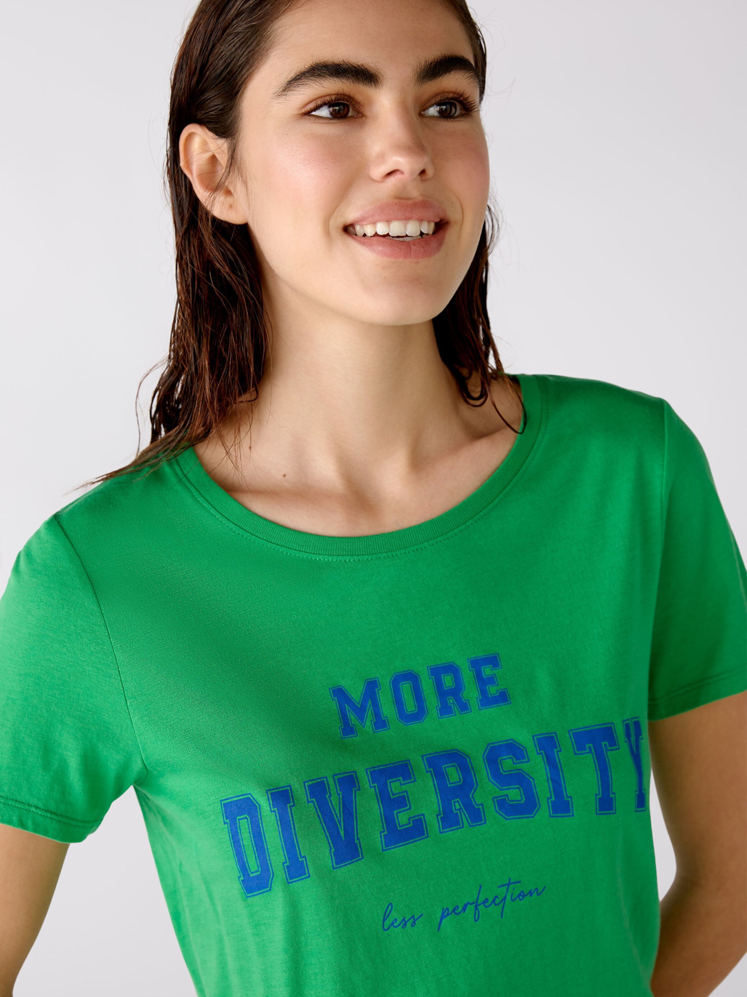 Frauen Shirts & Tops OUI Shirt in Grün - TG25122