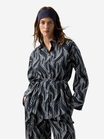 BOGNER Bluse 'Ruth' in Blau: Vorderseite