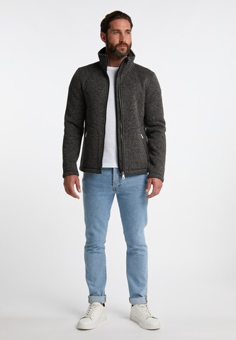 DreiMaster Maritim Fleece jacket in Grey