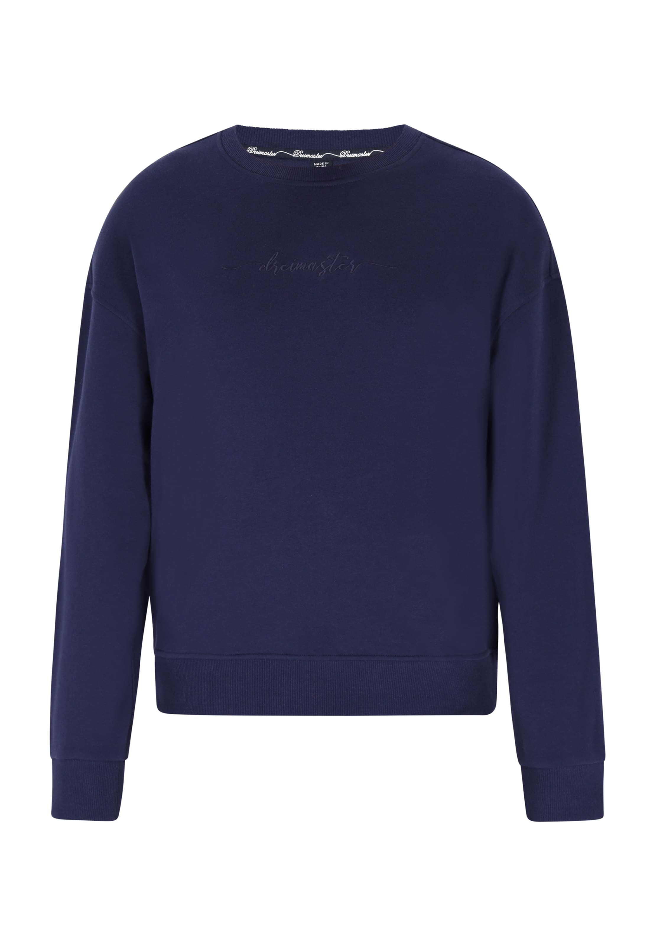 DreiMaster Vintage Μπλούζα φούτερ σε μπλε: μπροστά