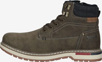 Dockers by Gerli Lace-Up Boots in Green