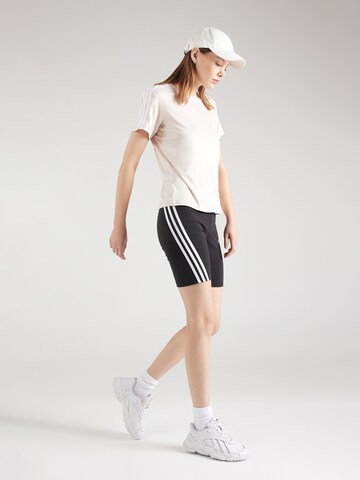 ADIDAS PERFORMANCE Λειτουργικό μπλουζάκι 'Train Essentials' σε μπεζ